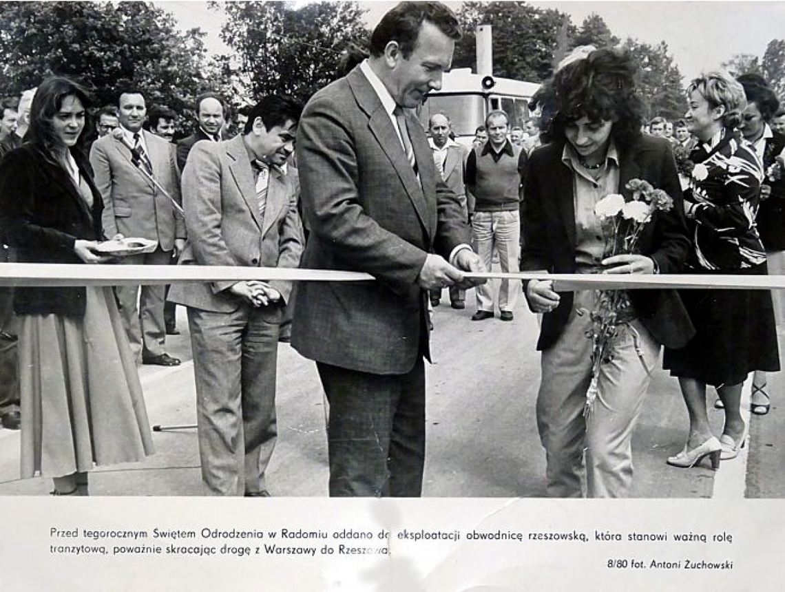 Otwarcie Alei Wojska Polskiego w 1980 roku (zdjęcia)