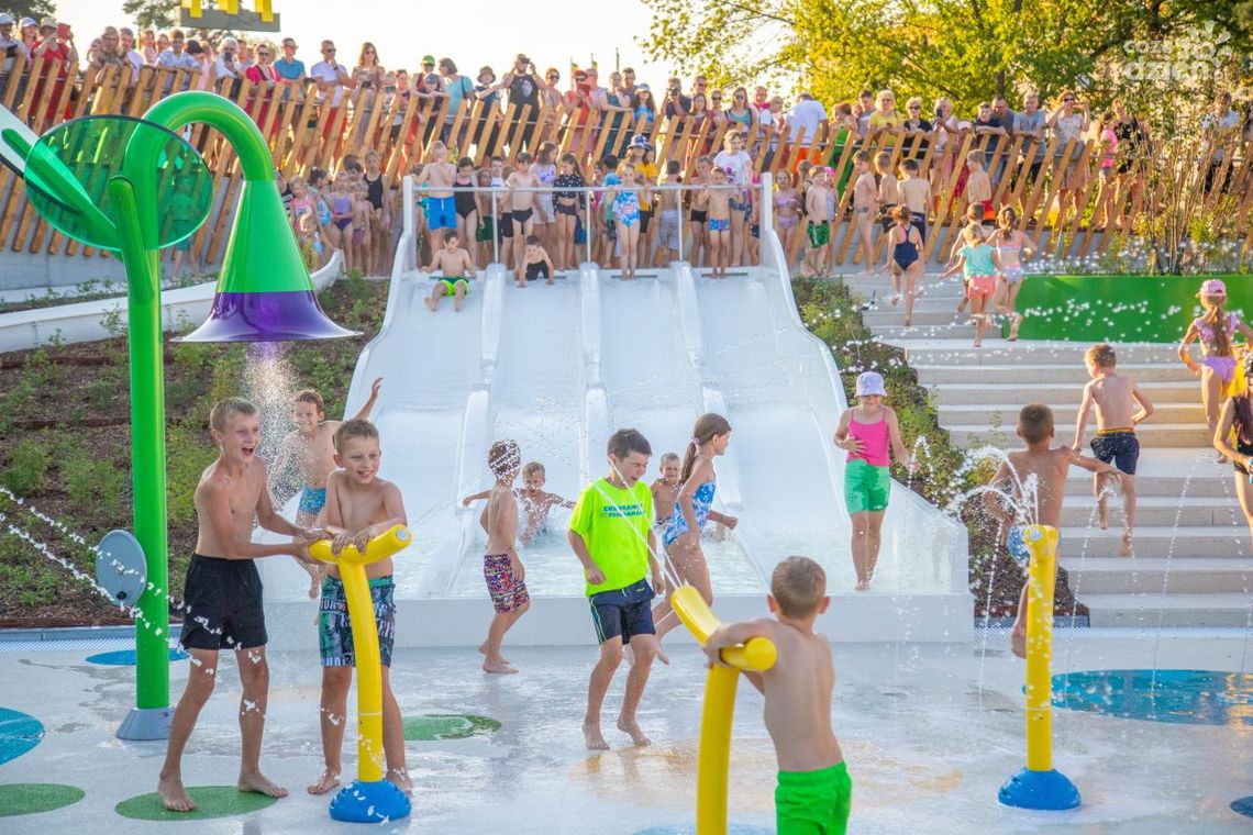 Otwarcie wodnego parku w Kozienicach