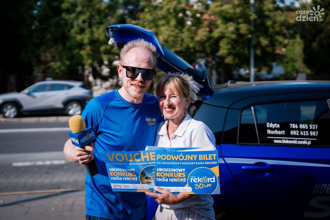 Pani Bożena kolejną zwyciężczynią w Urodzinowym Konkursie Radia Rekord 