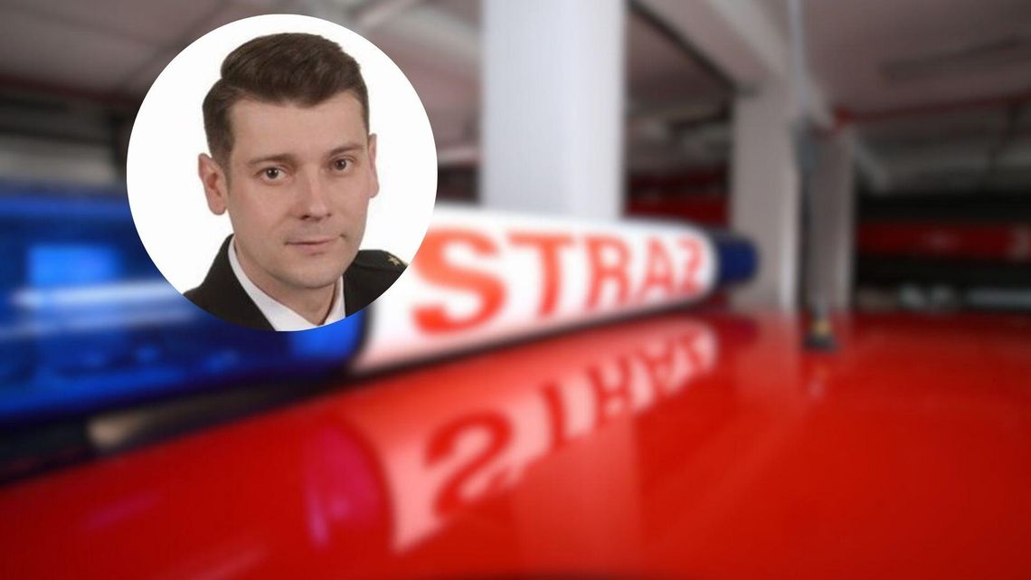 Państwowa Straż Pożarna w Szydłowcu ma nowego komendanta Damian Becher, Straż Pożarna