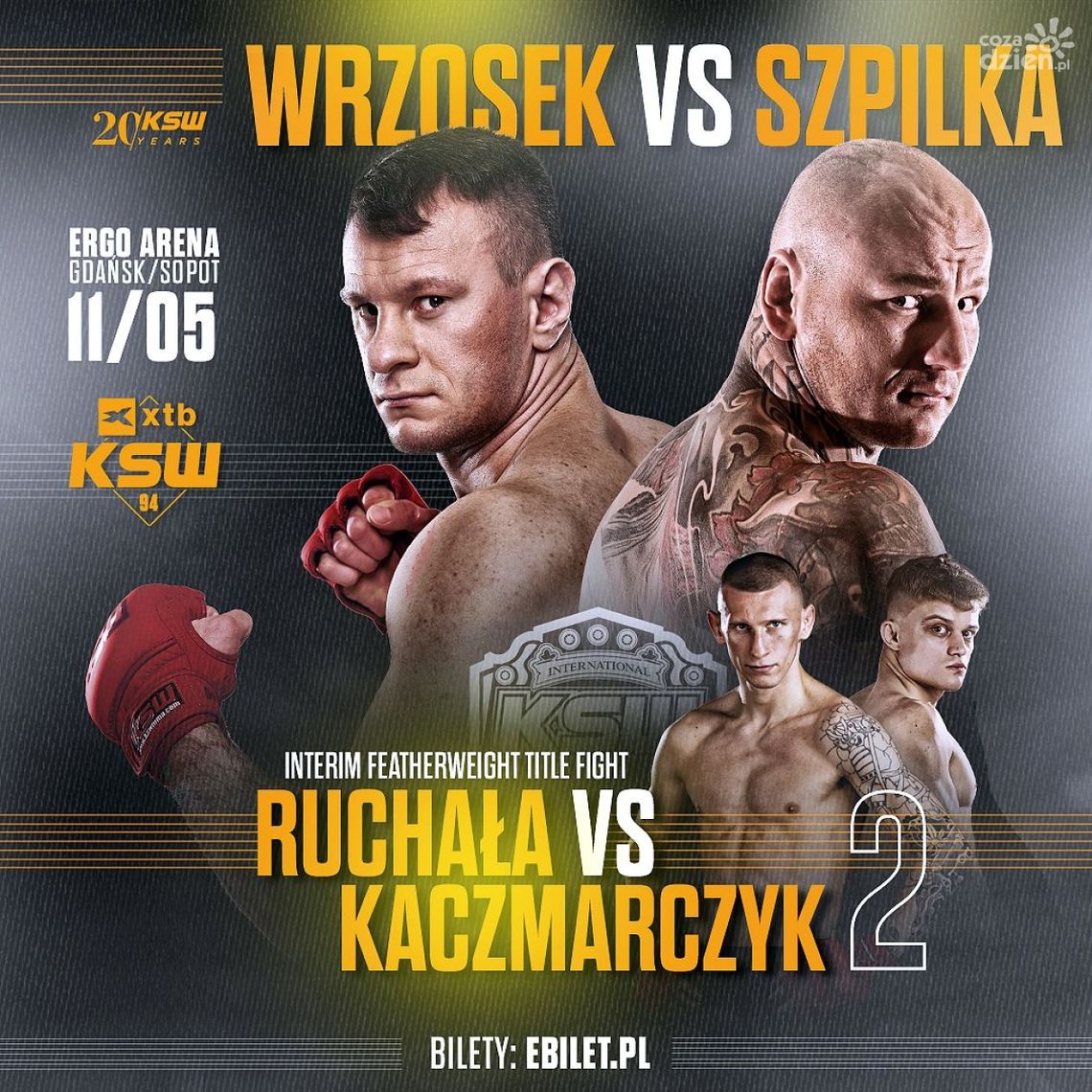 Patryk Kaczmarczyk w maju powalczy o pas federacji KSW!