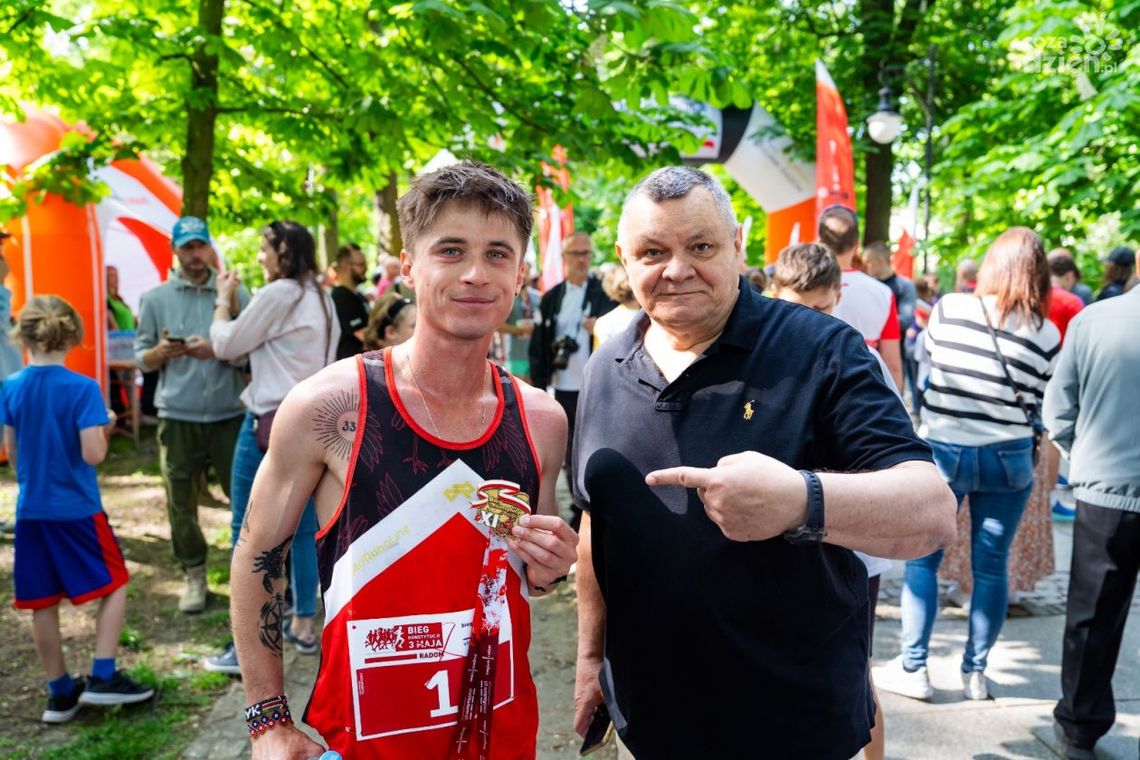 Patryk Kozłowski ponownie zwyciężył w Radomskim Biegu Konstytucji Patryk Kozłowski ponownie zwyciężył w Radomskim Biegu Konstytucji