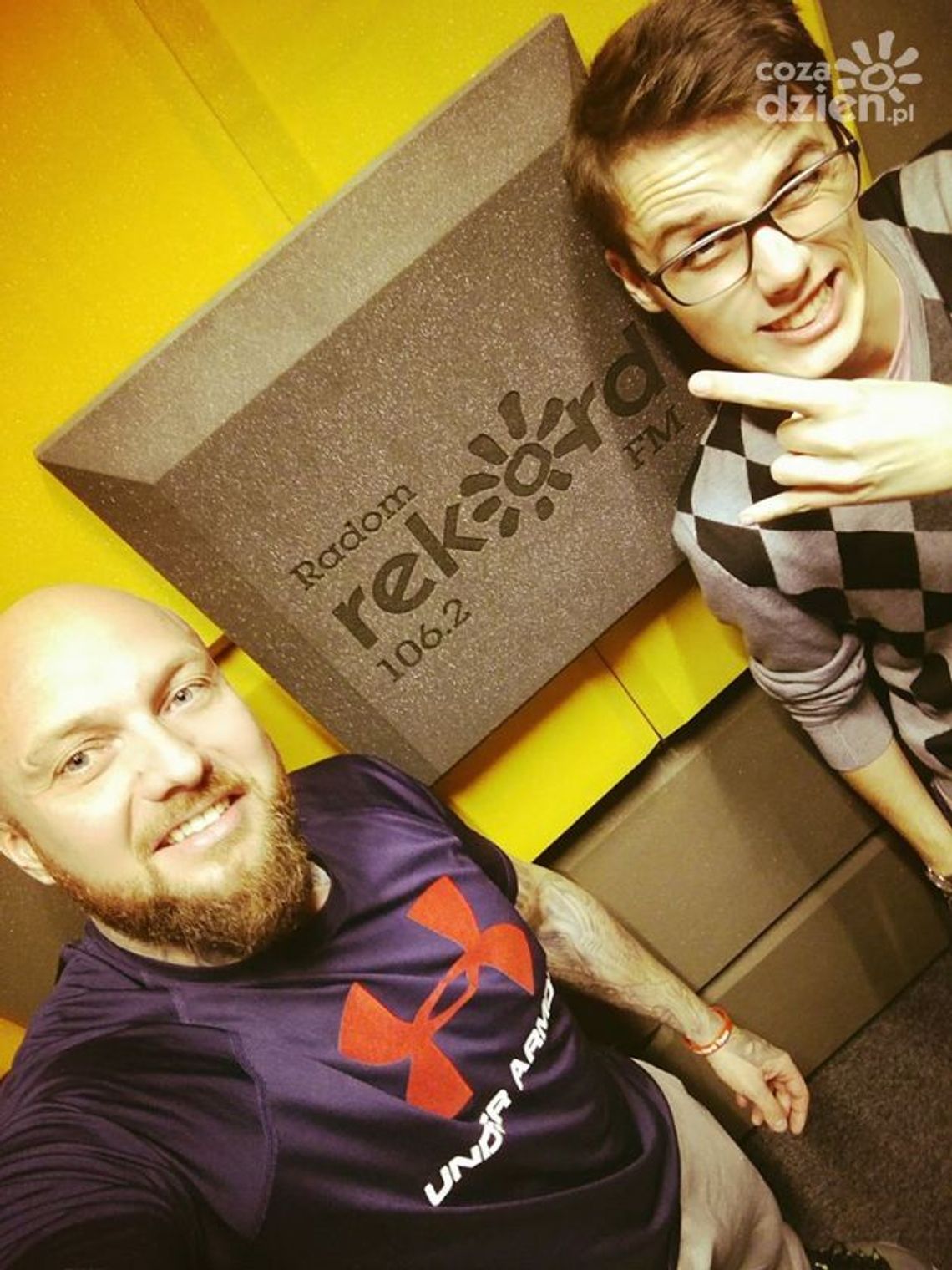 Paweł Bilewski - rozmowa w studiu lokalny Radia Rekord