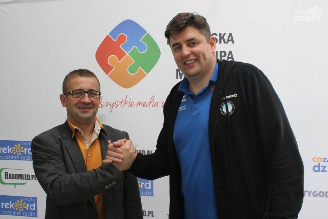 Paweł Dziewit i Robert Prygiel gośćmi studia lokalnego Radia Rekord Paweł Dziewit i Robert Prygiel gośćmi studia lokalnego Radia Rekord