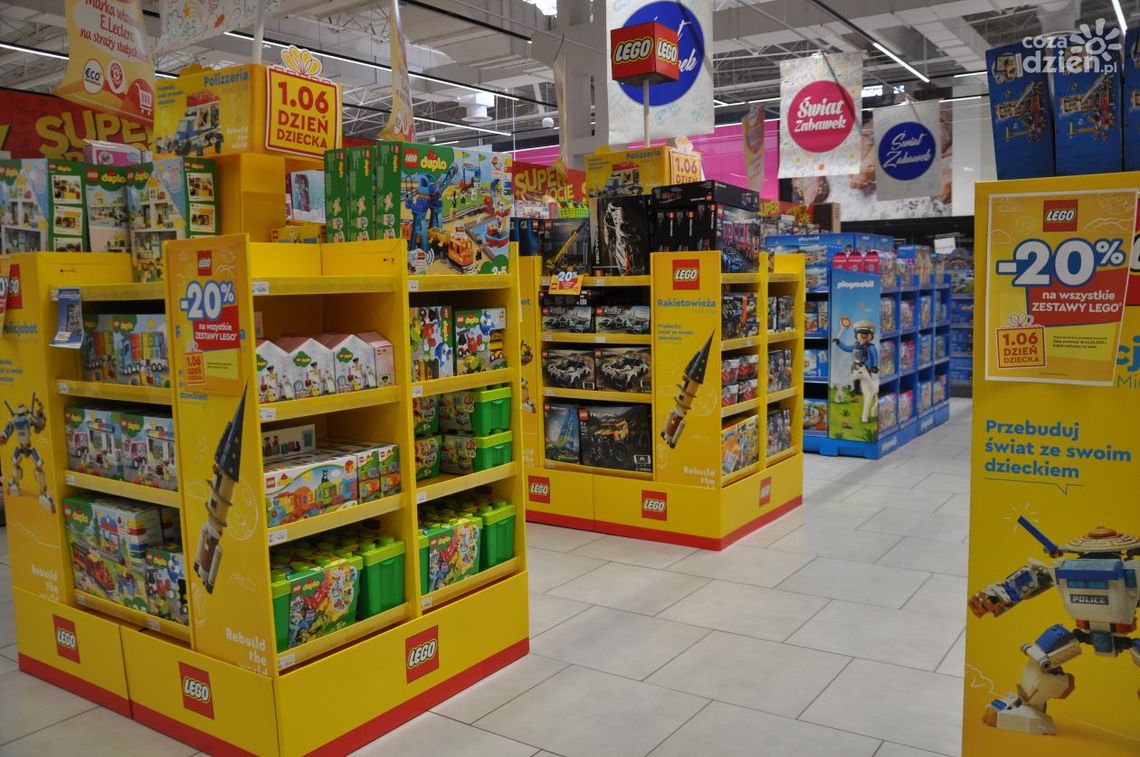 Pełna gama zabawek w radomskim E.Leclerc na Dzień Dziecka