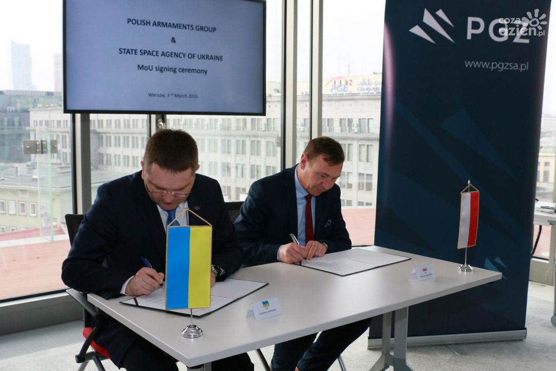 PGZ i Ukraińska Agencja Kosmiczna