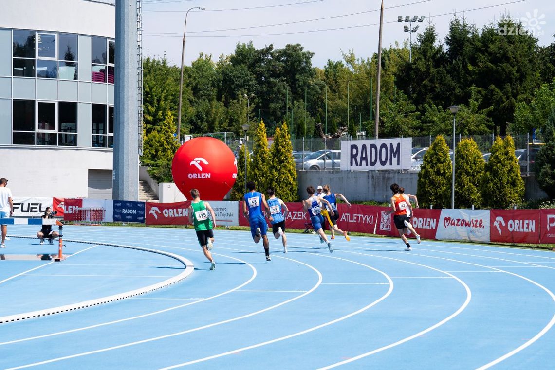 Pięć medali radomskich lekkoatletów podczas drugiego dnia mistrzostw Polski U20!