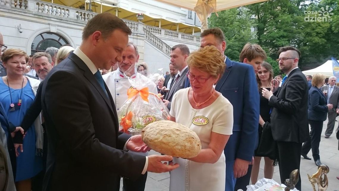 Piekarnia Wacyn z wizytą u Prezydenta RP