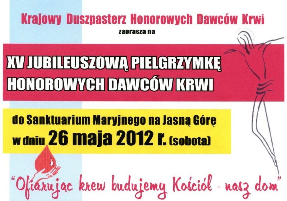 Pielgrzymka radomskich krwiodawców