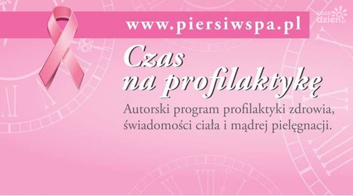 "Piersi w SPA" - autorski program profilaktyki zdrowia w hotelu Aviator
