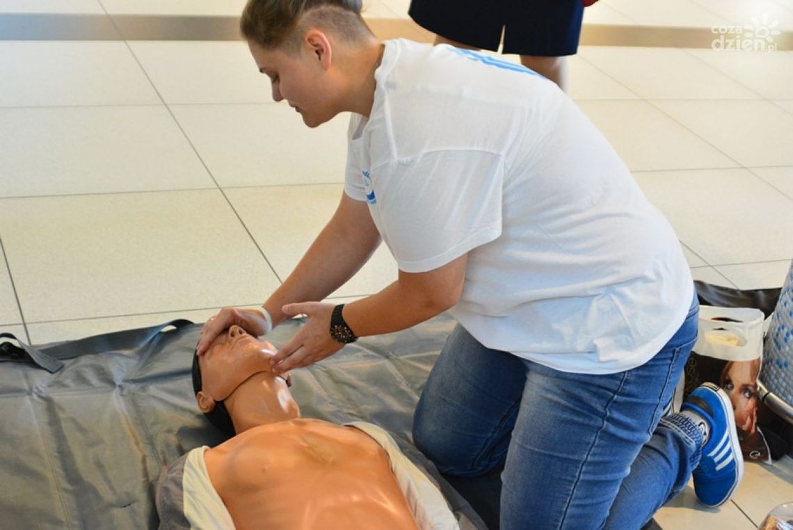 Pierwsza pomoc w Galerii Słonecznej