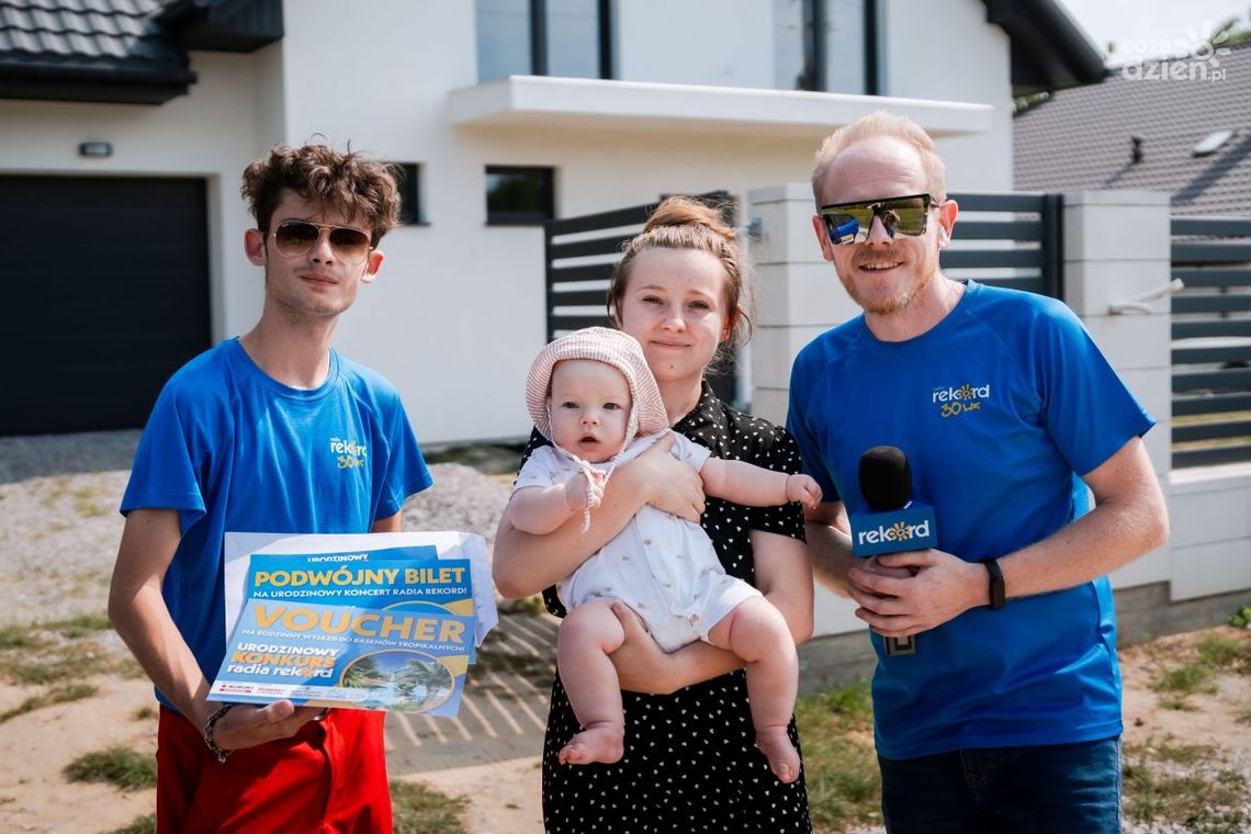 Pierwsza zwyciężczyni Urodzinowego Konkursu Radia Rekord