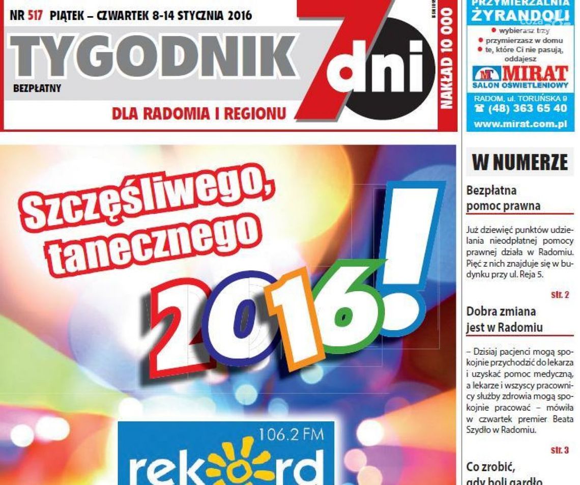 PIERWSZE 7 DNI ZA NAMI