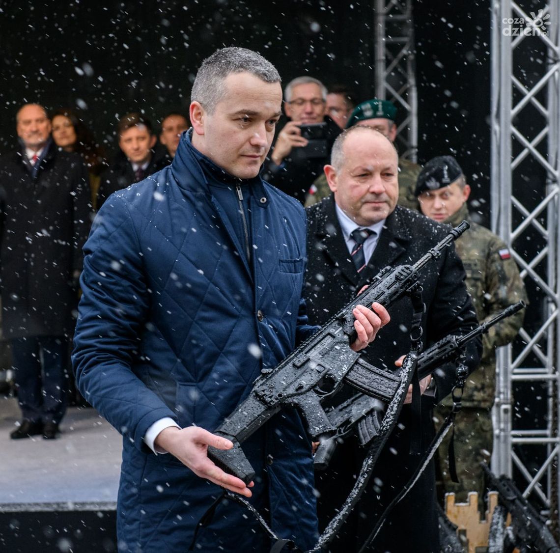 Pierwsze karabinki „Grot” w rękach żołnierzy