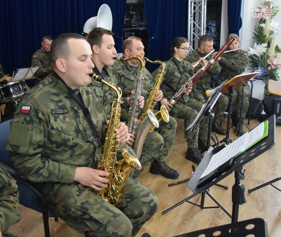 Pierwsze próby orkiestry reprezentacyjnej Wojsk Obrony Terytorialnej 