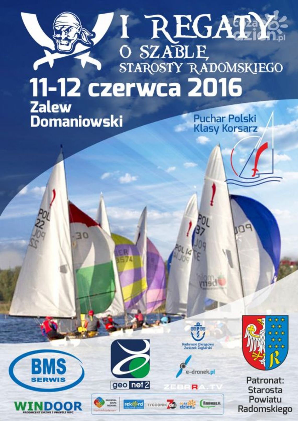 Pierwsze Regaty nad Zalewem Domaniowski