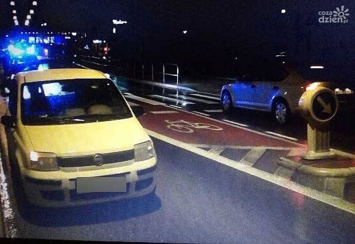 Pieszy potrącony na Kościuszki 