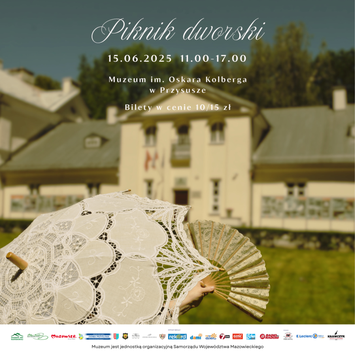 Piknik dworski w Muzeum im. Oskara Kolberga w Przysusze
