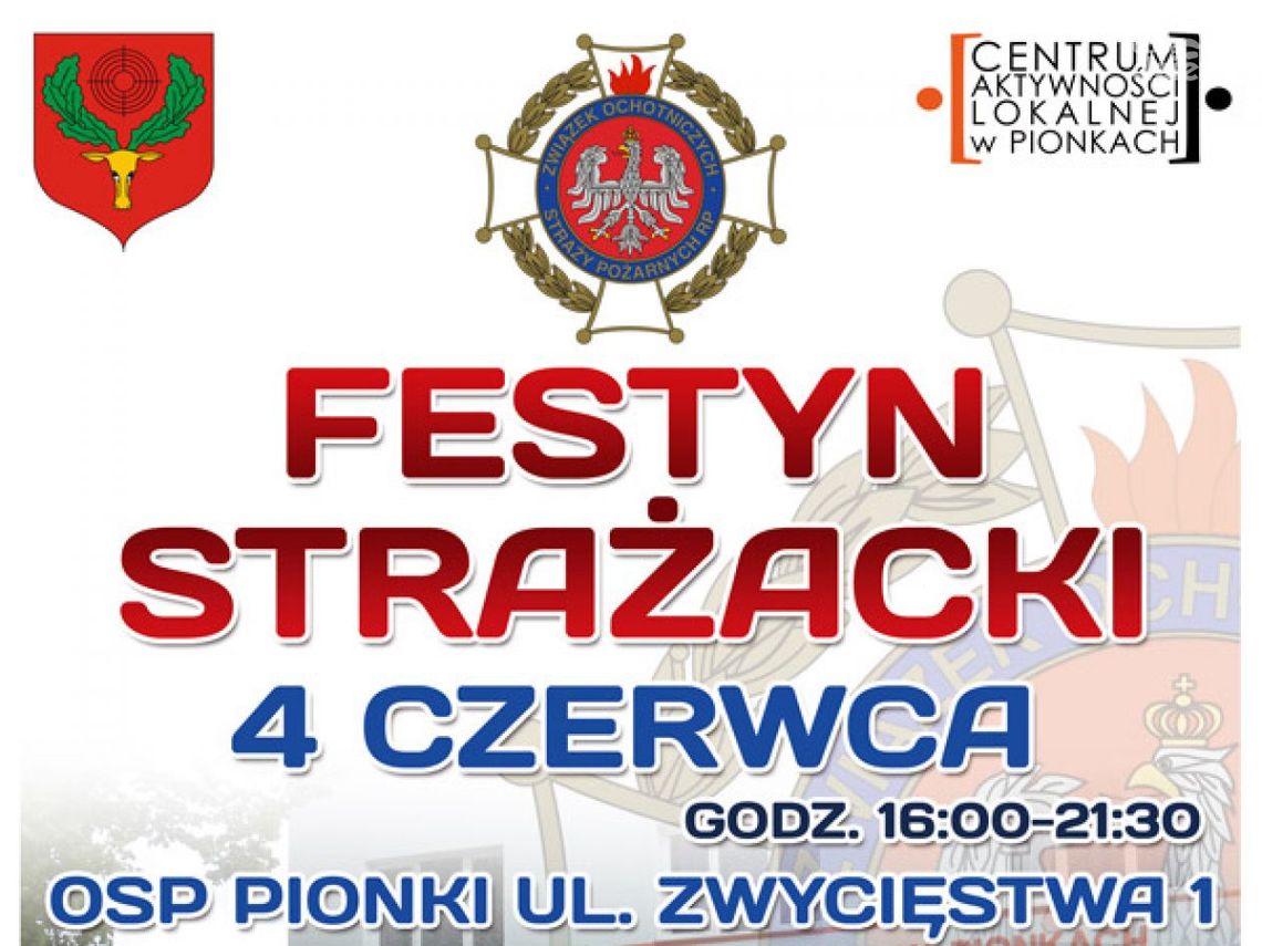 PIONKI. Już niedługo festyn strażacki