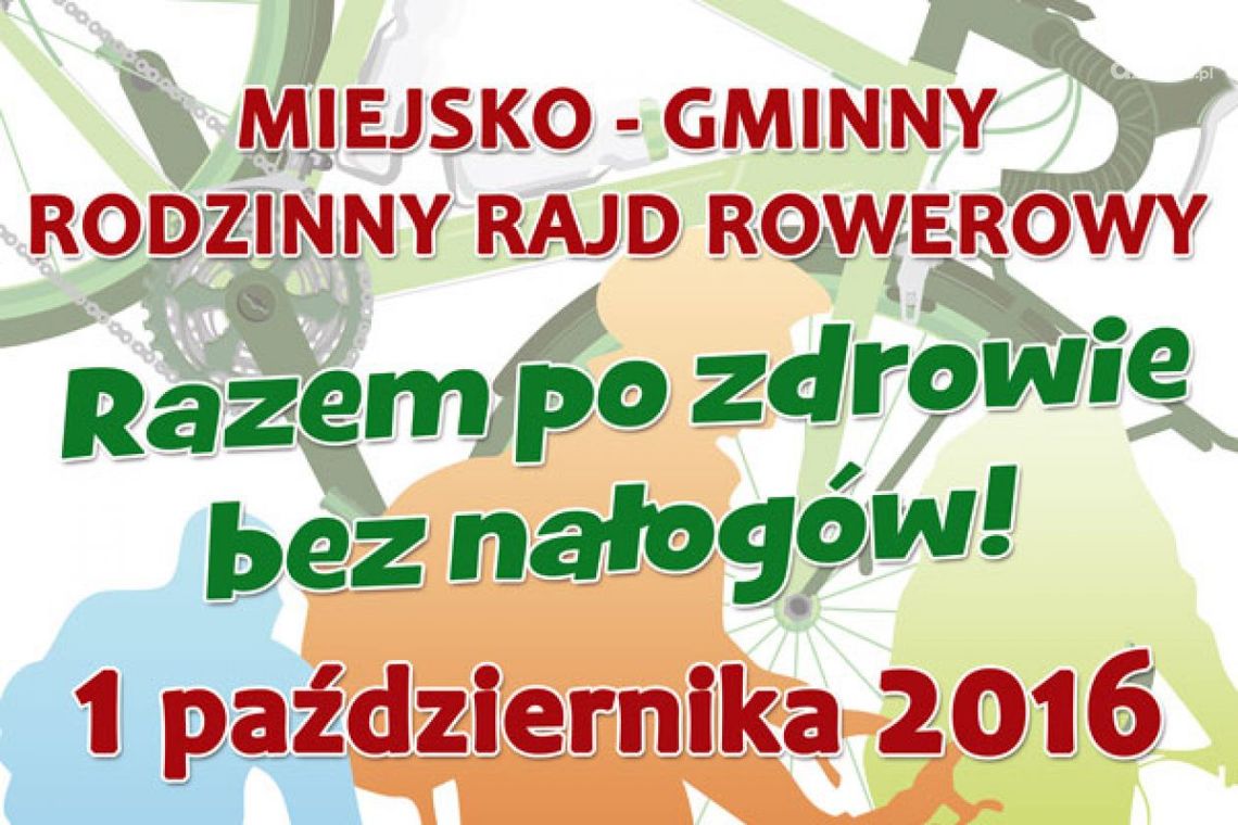 PIONKI. Rajd rowerowy – Razem po zdrowie bez nałogów! PIONKI. Rajd rowerowy – Razem po zdrowie bez nałogów!