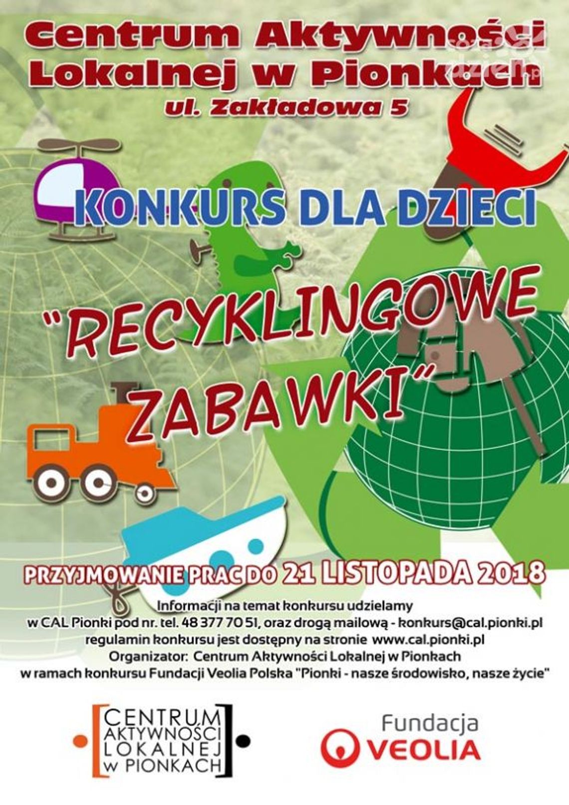 Pionki. Zrób zabawkę z odpadków