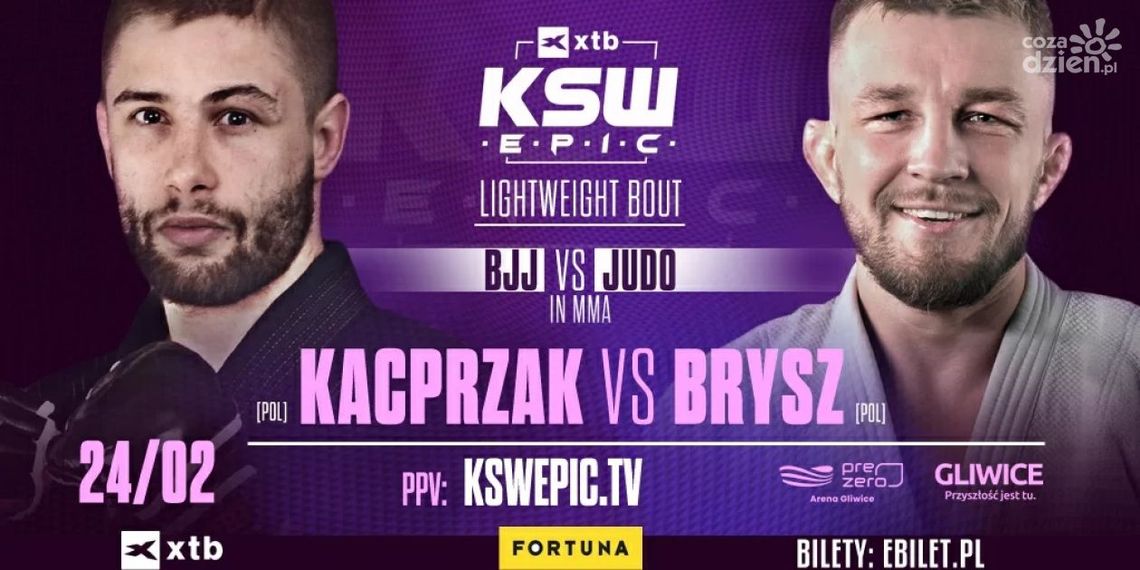 Piotr Kacprzak stoczy pojedynek na gali XTB KSW Epic