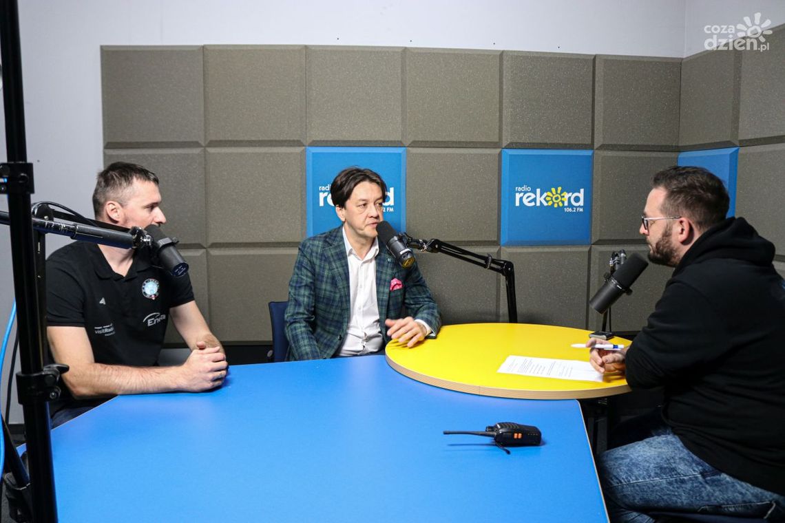 Piotr Kozłowski, burmistrz Kozienic i Michał Ruciak, team manager Czarnych o Partnerstwie Regionalnym