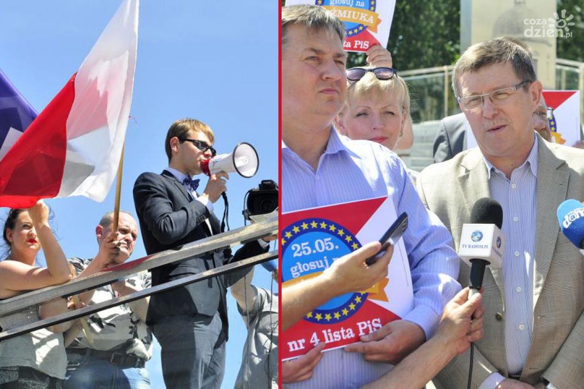 PiS, Nowa Prawica i Solidarna Polska na deptaku