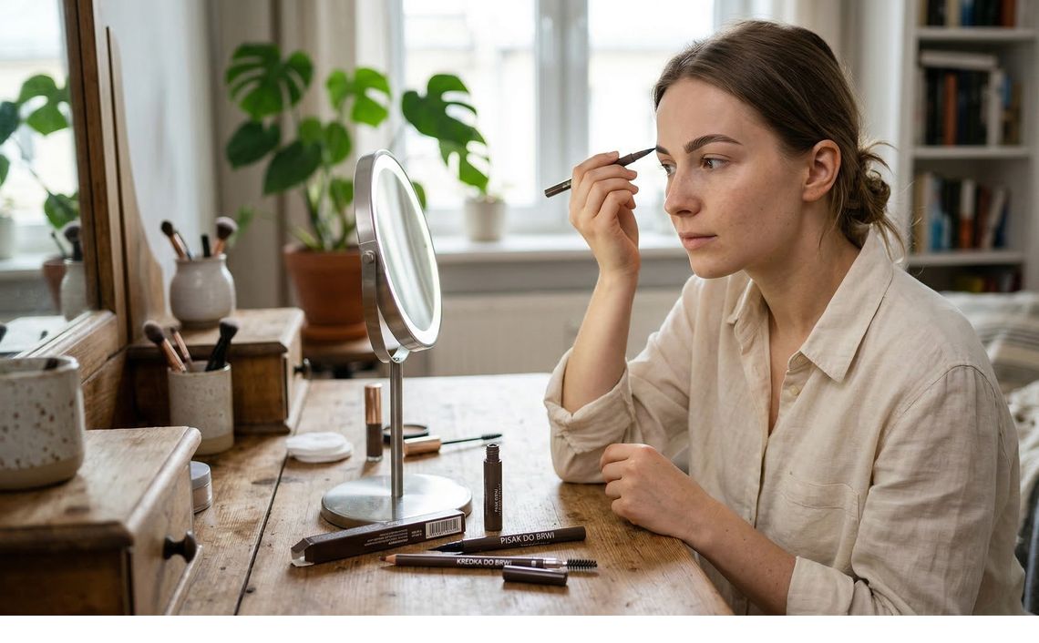 Pisak do brwi czy kredka – co wybrać?