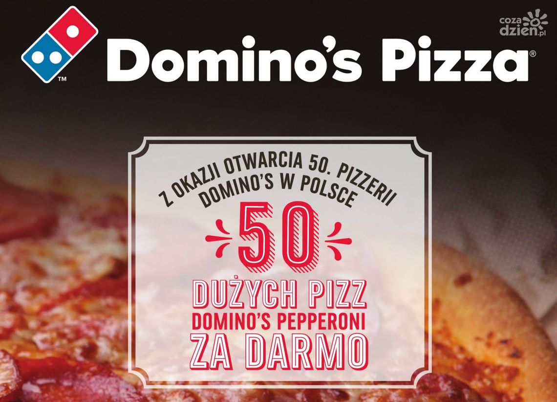 Pizzę rozdajemy gratis
Pizzę rozdajemy gratis
