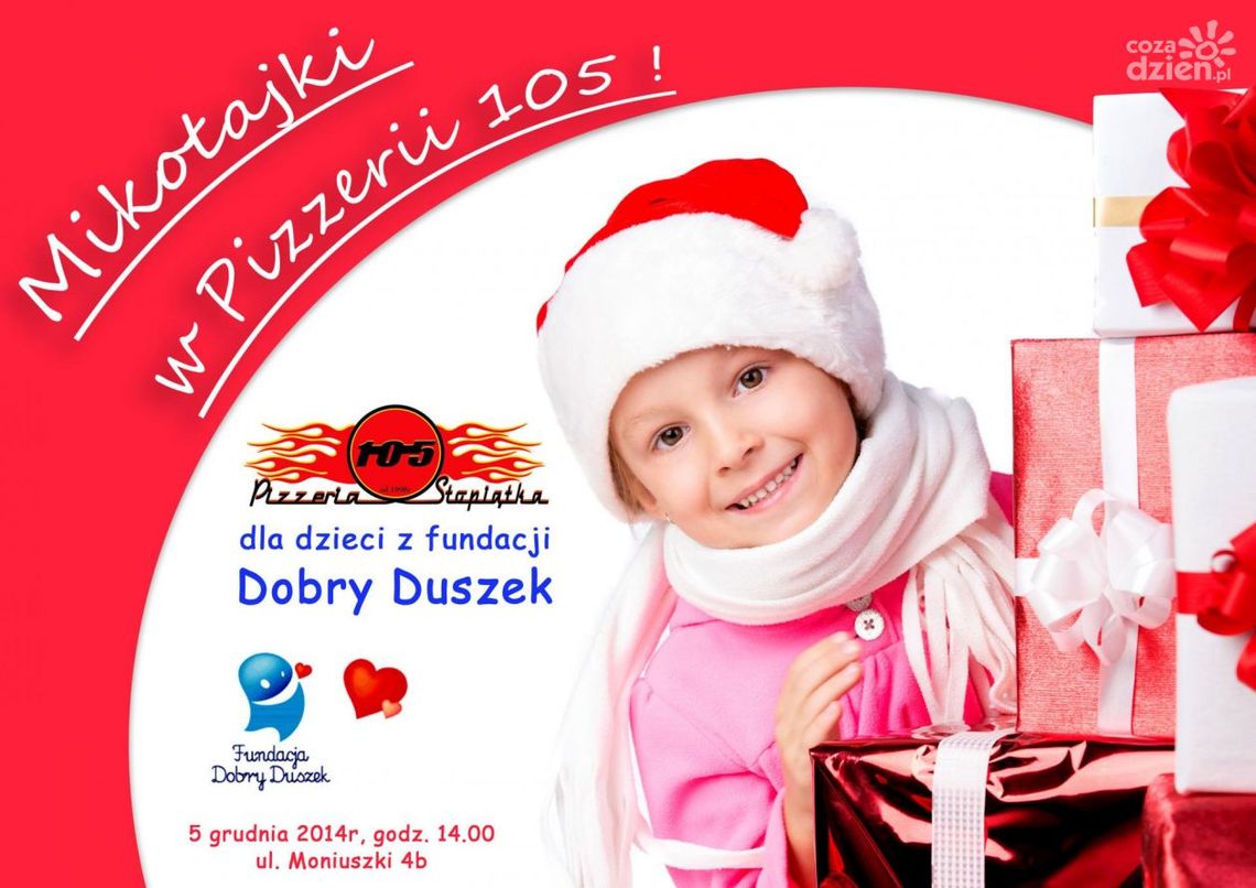 Pizzeria zaprasza dzieci z ubogich rodzin