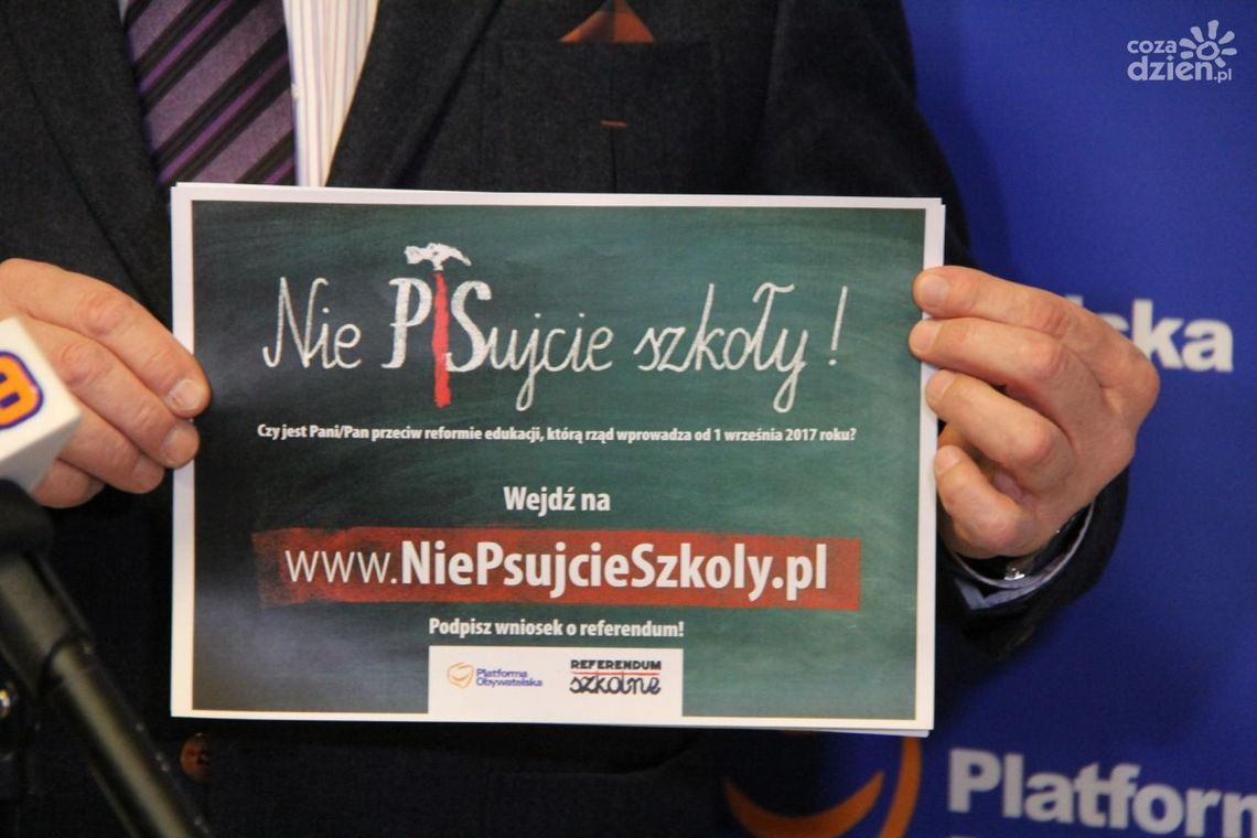 Platforma Obywatelska chce referendum