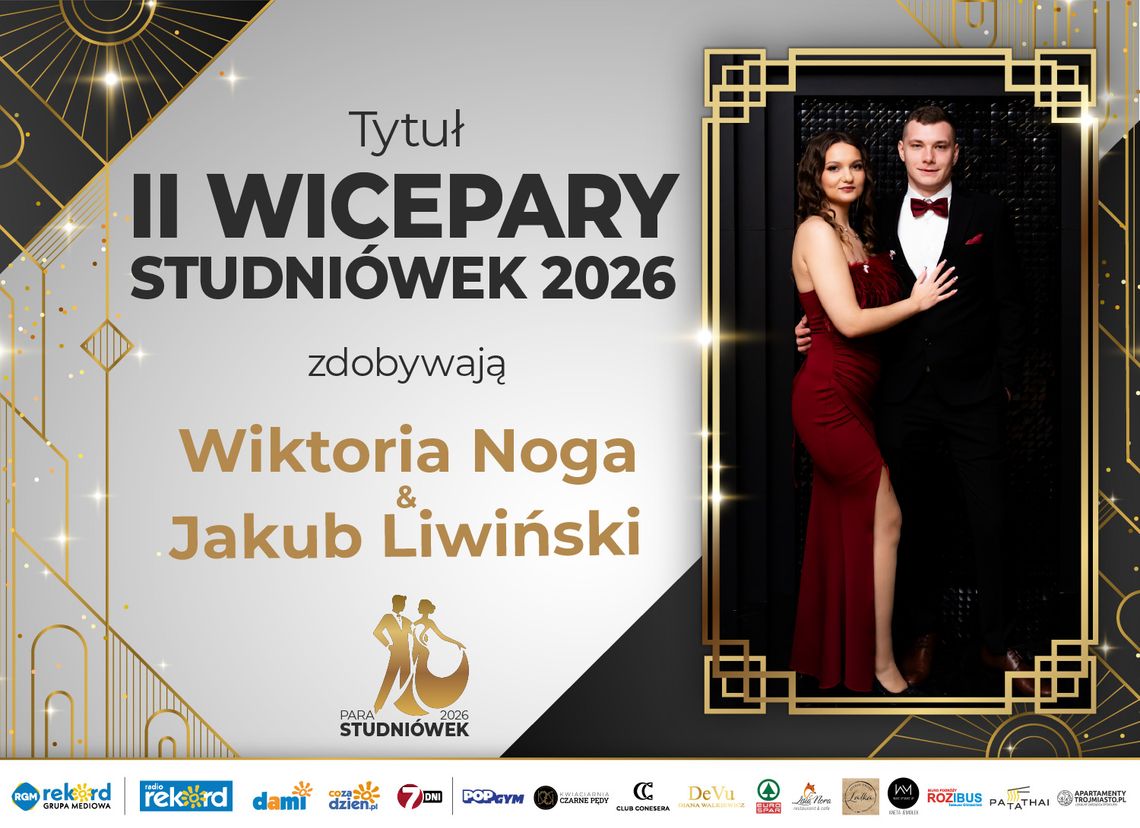 Plebiscyt studniówkowy 2026: Wiemy, kto zdobył tytuł drugiej najpiękniejszej pary!