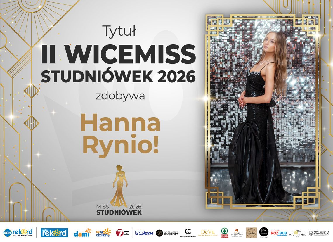 Plebiscyt studniówkowy 2026: Znamy drugą Vice Miss!