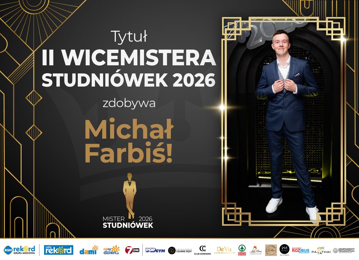 Plebiscyt studniówkowy 2026: Znamy drugiego Vice Mistera!