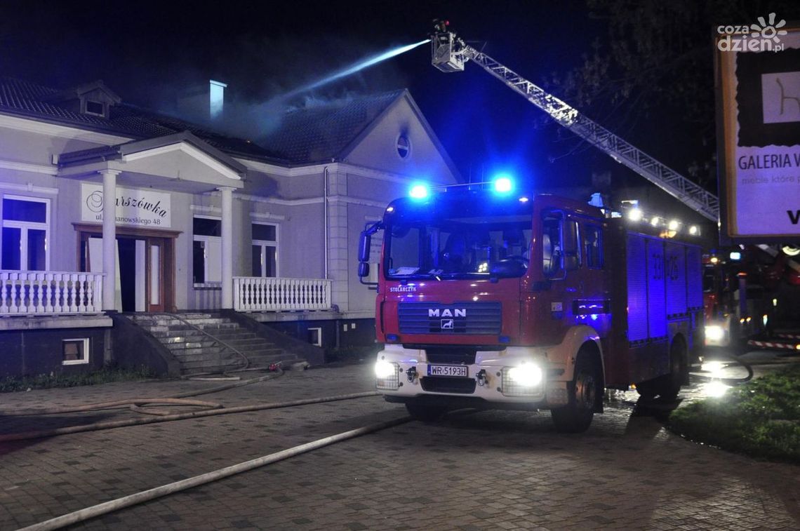 Płonie restauracja przy ulicy Limanowskiego! Płonie restauracja przy ulicy Limanowskiego!