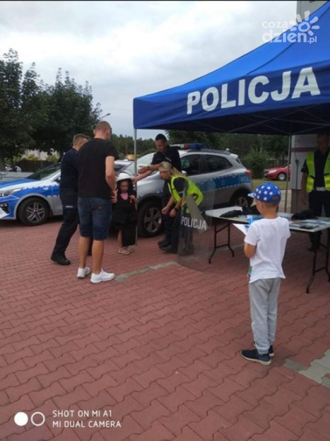 Po tej wizycie chcą zostać funkcjonariuszami