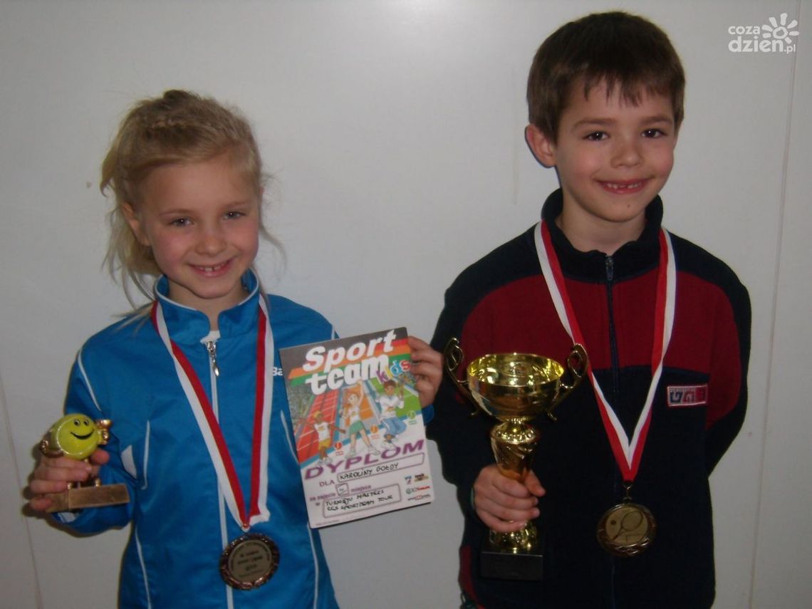 Podium najmłodszych zawodników RKT Return w Warszawie