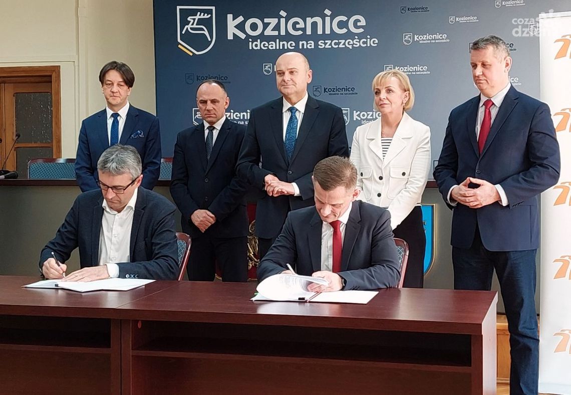 Podpisana umowa na dużą inwestycję w Kozienicach