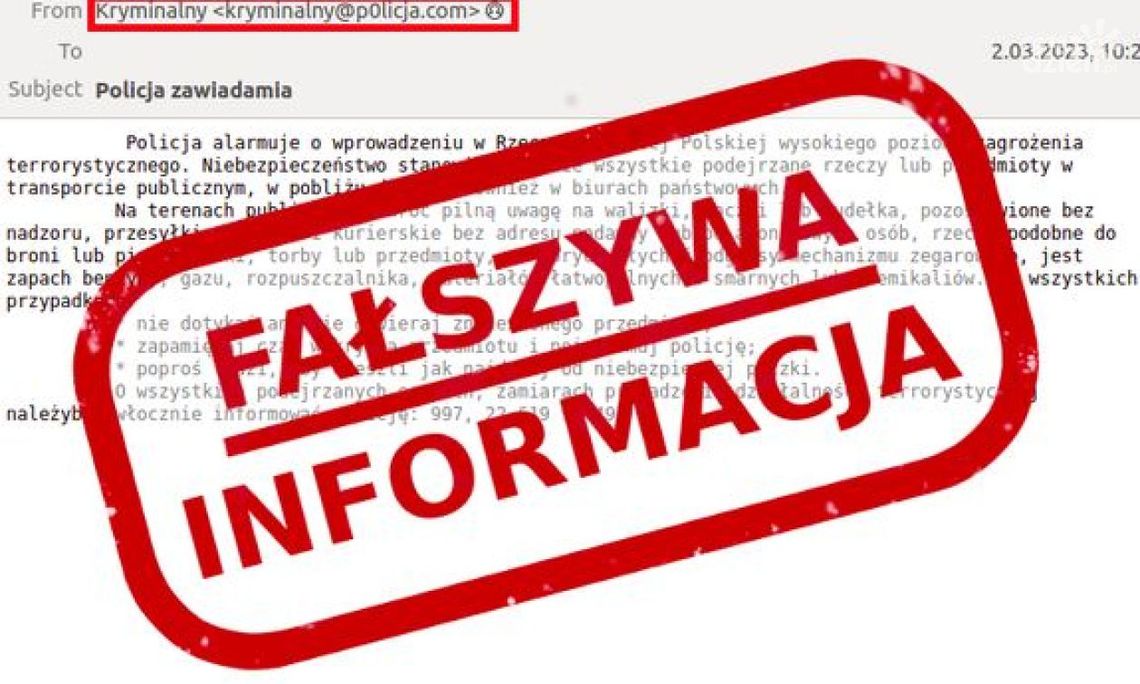 Podszywają się pod policję