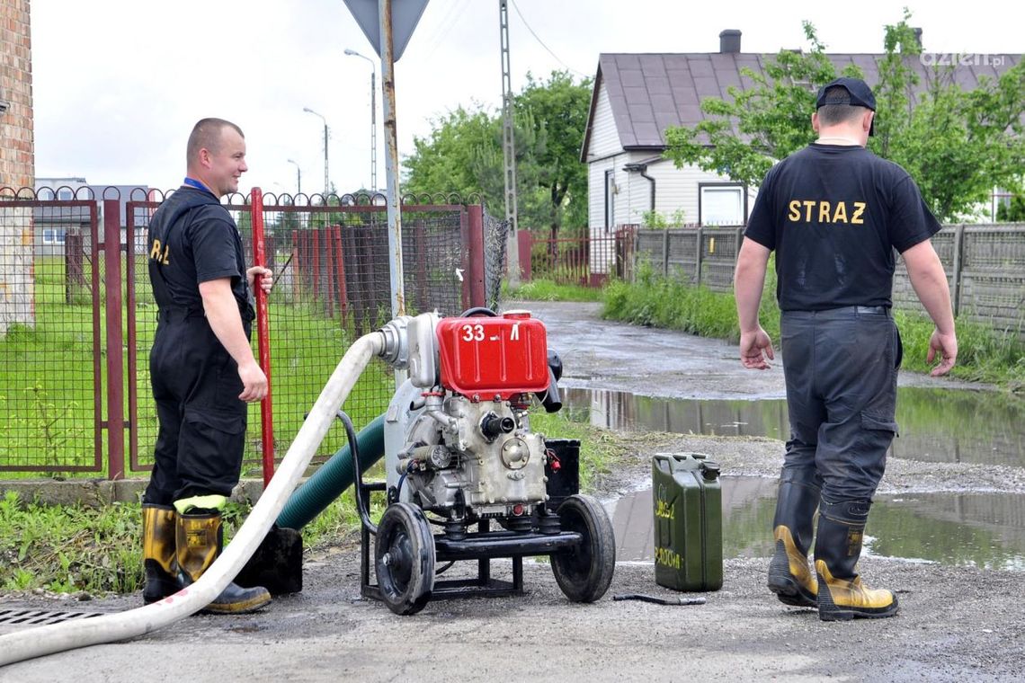 Podtopienia w Radomiu i powiecie