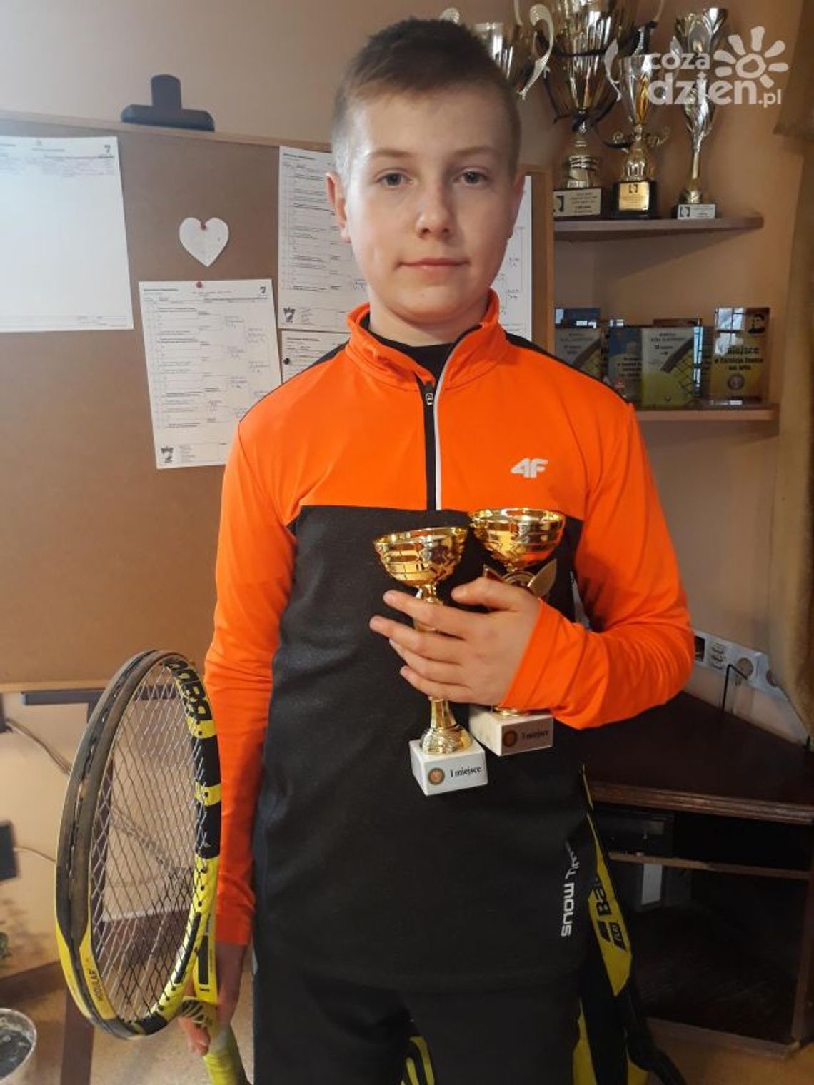 Podwójne mistrzostwo młodego tenisisty