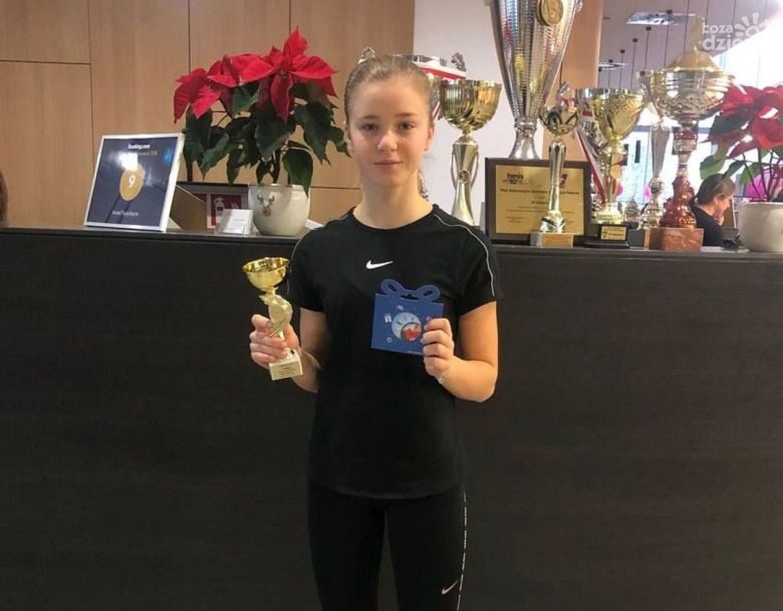 Podwójne zwycięstwo młodej tenisistki Mastersa Radom w Poznaniu Podwójne zwycięstwo młodej tenisistki Mastersa Radom w Poznaniu