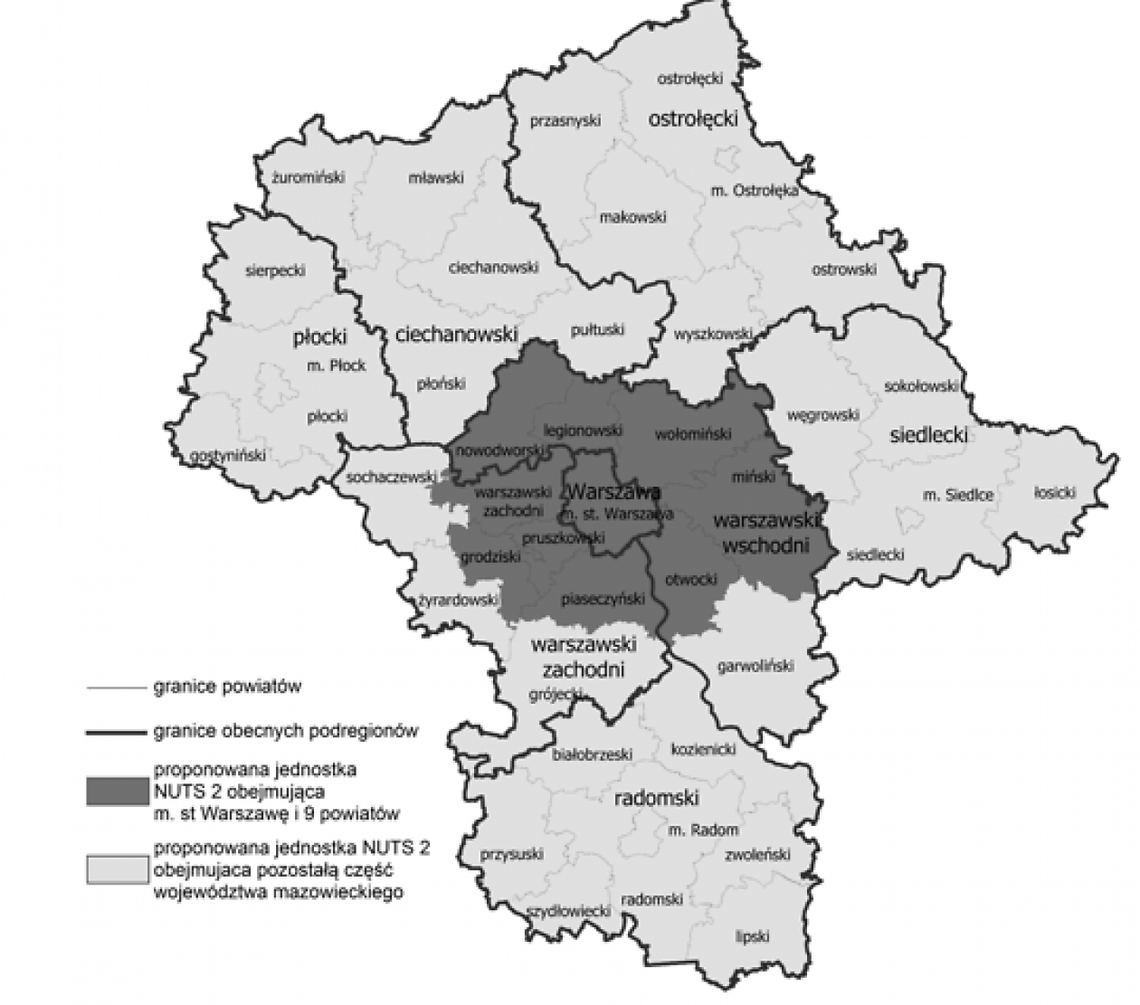Podział Mazowsza. Co z Radomiem? Podział Mazowsza. Co z Radomiem?