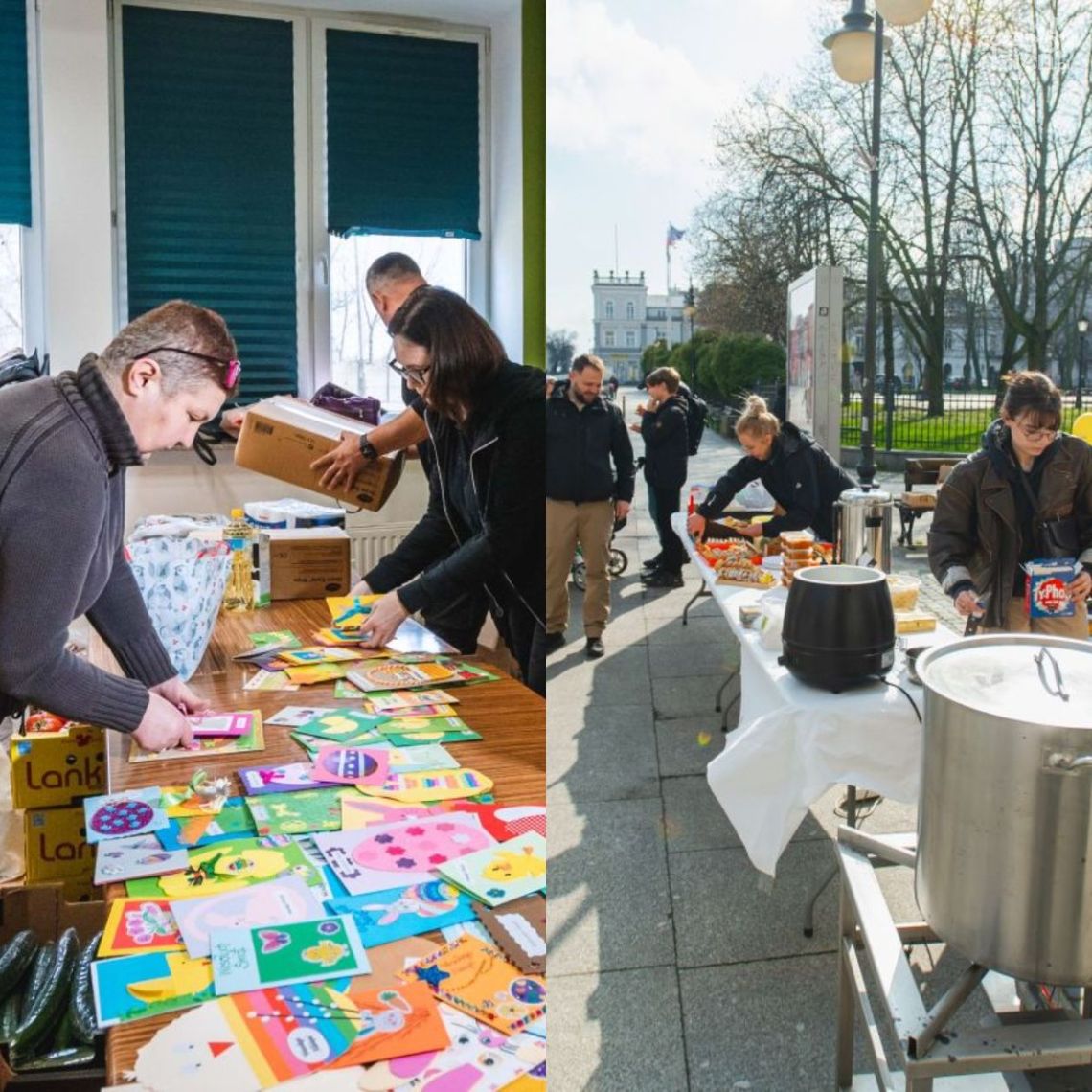 Połączyli siły aby pomóc w czasie świąt