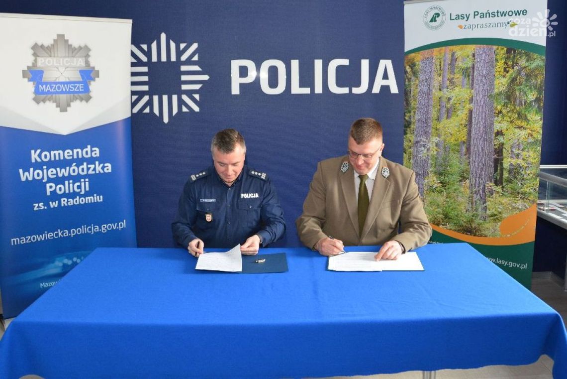 Policjanci i leśnicy będą współpracować