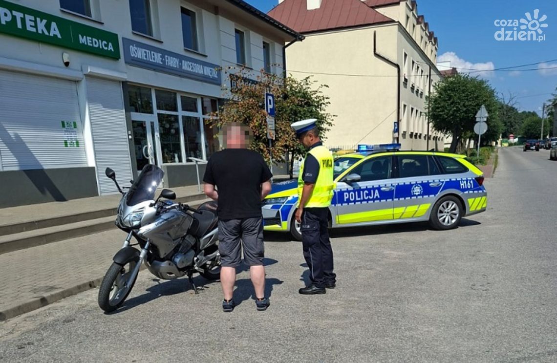 Policjanci polują na kierowców jednośladów. Trwa specjalna akcja Policjanci polują na kierowców jednośladów. Trwa specjalna akcja