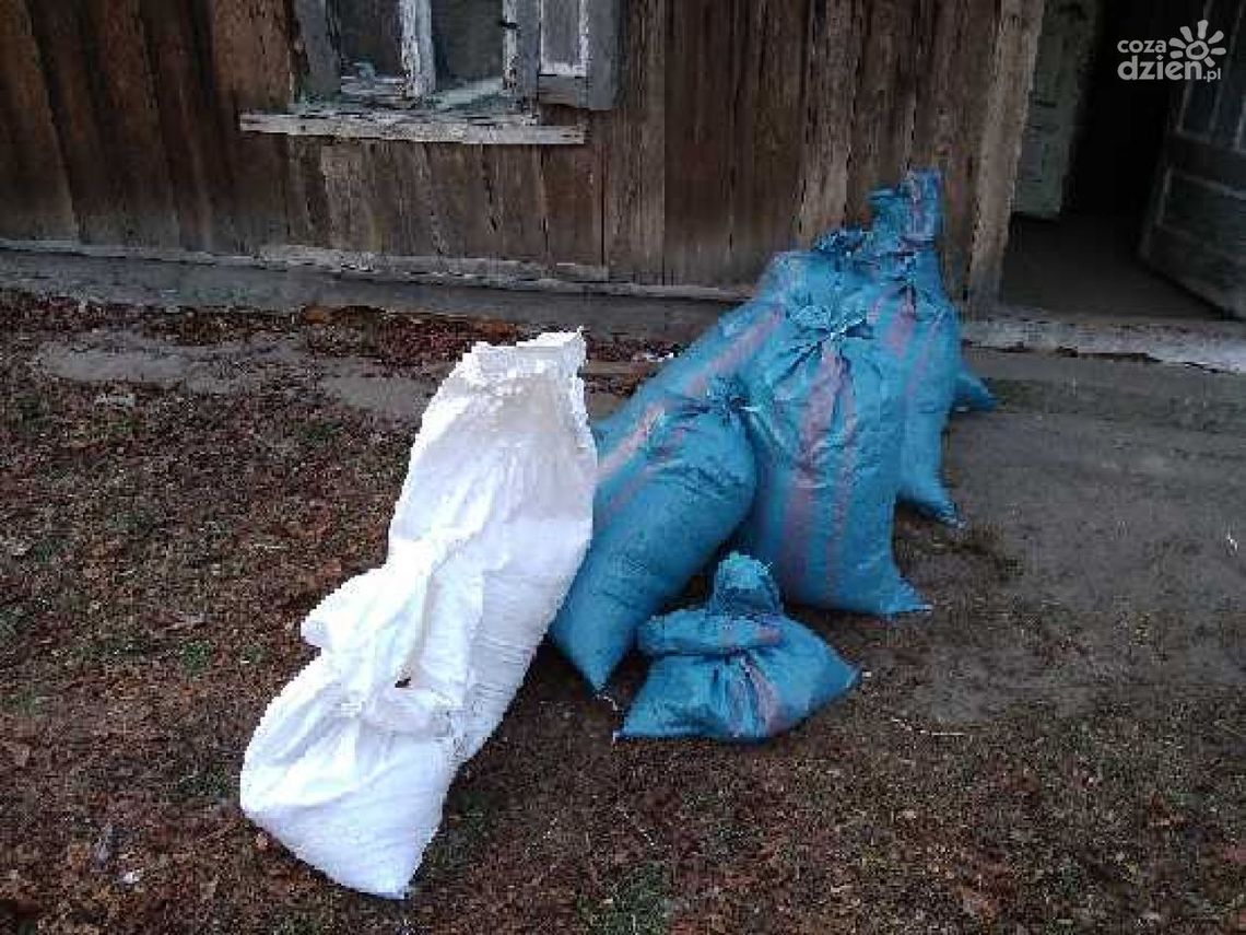 Policjanci zabezpieczyli 150 kg krajanki tytoniowej