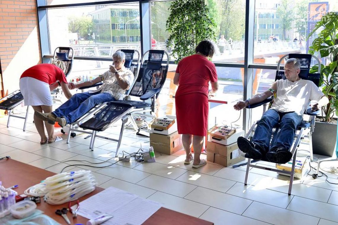 Policjanci zbierali krew dla potrzebujących