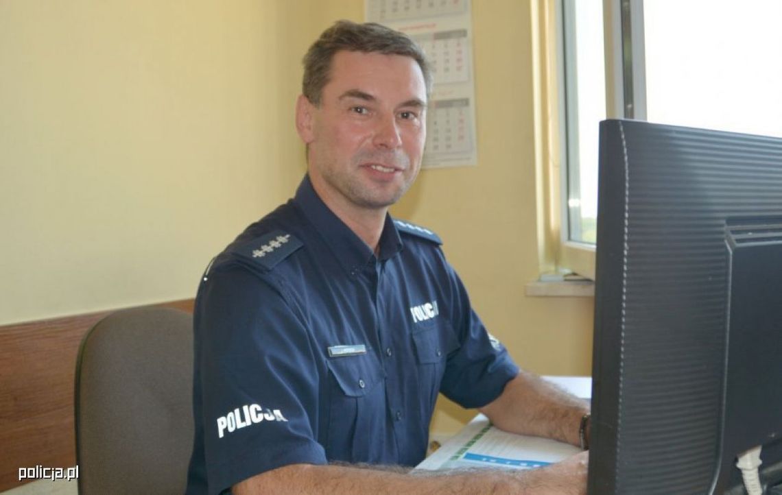 Policjant na urlopie uratował tonącego